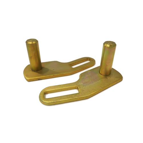 2 Snow Plow Stands & Pins - Replacement For Western Ultra Mount (Fits Models 67847, 67635)