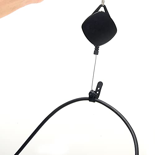 Calidaka Vr Cable Management 3Packs Retractable Ceiling Pulley System Compatible With Oculu-S Rift S/Ps Vr/Viv E For Oculu-S Ques-T 2 Vr Accessories With 360° Rotations Noise-Free #TOP2