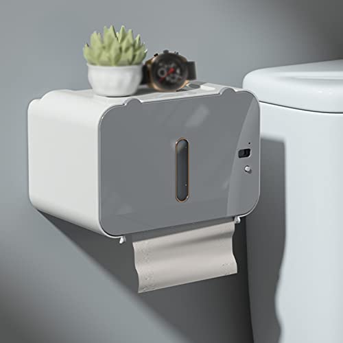 Caja de pañuelos automática de pared con sensor de movimiento y batería USB