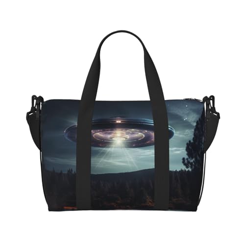 Sac de voyage Ufo at Night imprimé mixte et léger pour weekend - 2