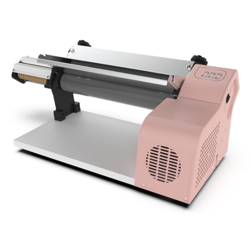 Cilindro Laminador De Pasta Americana 37cm 220v Rosa Mousse