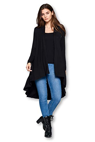 Women Long Duster Maxi Softest Open Front Casual Flowy Viscose Made from Bamboo Cardigan3