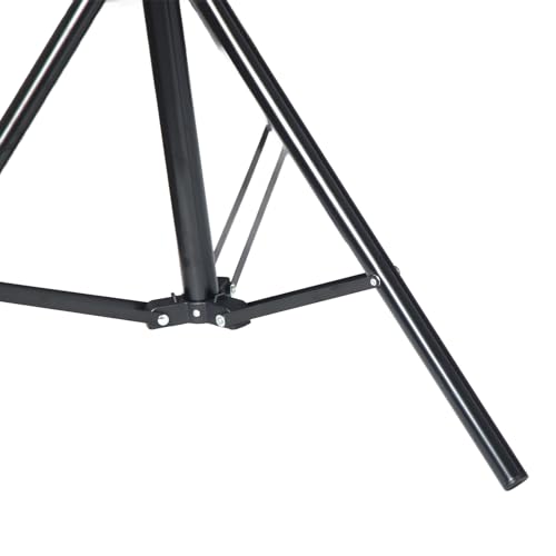 Pantalla para proyector de 120 pulgadas 16:9, con doble trípode y bolso para casa, fiesta, oficina, aula, conferencias y entretenimiento miniatura 3