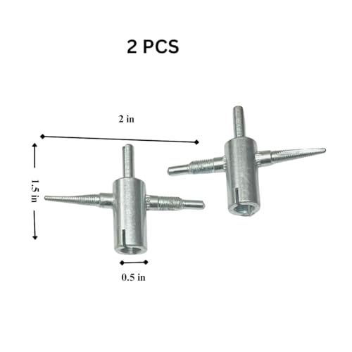 Image of Ultimate Tire Valve Tool Set - 3 Plastic Handle Removers (95mm, 135mm, 170mm), 2 Valve Repair Tools (40x60mm), 20 Colorful Caps, Core Remover & Extractors