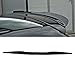 KRODANS Rear Roof Trunk Spoiler Lip Tail Wing Rubber Glossy Black Anti UV Universal for Car