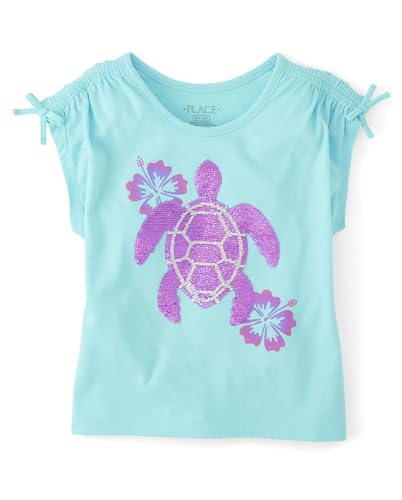 The Children's Place Girls' Short Sleeve Fashion Graphic T-Shirt