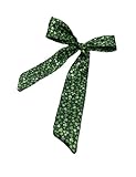 BBTDIN St.Patricks Day Neckerchief Green Glover Purse Handle Wrap Green Shamrock Neck Scarves JHSP66 (C)