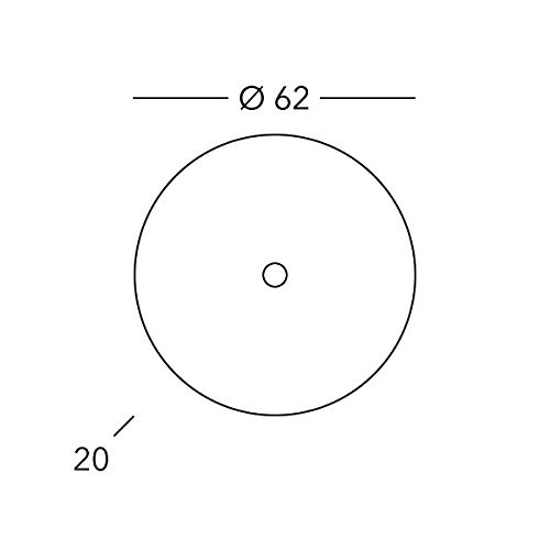 Lampada da parete Moon von kolarz di Austro Lux, 1...