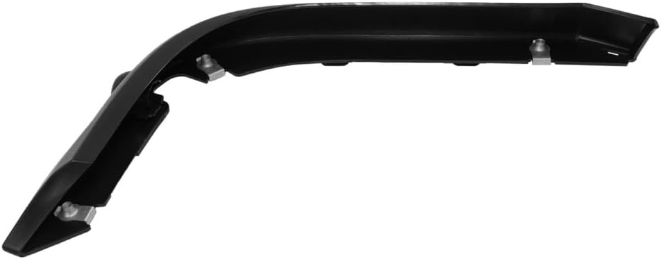 For Ram 1500 2019 2020 2021 2022 Bumper Valance Passenger Side Rear Outer | Lower | CAPA | Dual Exhaust | With Two Park Assist Sensor Holes | Black | PP Plastic | CH1147111 | 191275811429, 68404404AA