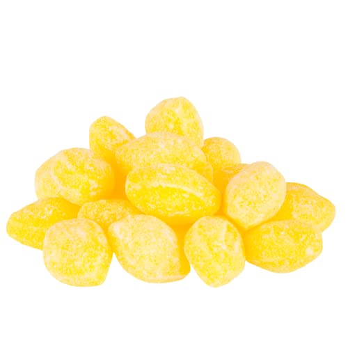 Claey's Old-Fashioned Sanded Lemon Drops By The Amish Eco-Farm | Hard Candy | 10 Lbs Box #TOP5
