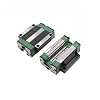 Metal Linear Motion Guide Slider Steel Cage Slider Block HGW25CC 4pcs + 2pcs HGR25 Linear Guide Rail Length 300-1000mm(300mm)