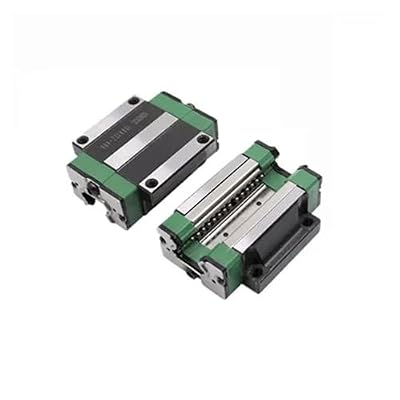Metal Linear Motion Guide Slider Steel Cage Slider Block HGW25CC 4pcs + 2pcs HGR25 Linear Guide Rail Length 300-1000mm(300mm)
