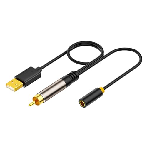 CHIZISX SPDIF - 3.5mm�A�_�v�^�[ USB - �f�W�^���T�E���h�A�_�v�^�[ �T�E���h�f�o�C�X�p �r�f�I�P�[�u�� �V�[�����X�ڑ� USB