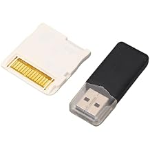 PUSOKEI Flashcart for 3DS 2DS XL/, ASIC Chip, Video Game Flash Card, Multilingual Menu, //New 3DS Compatible White