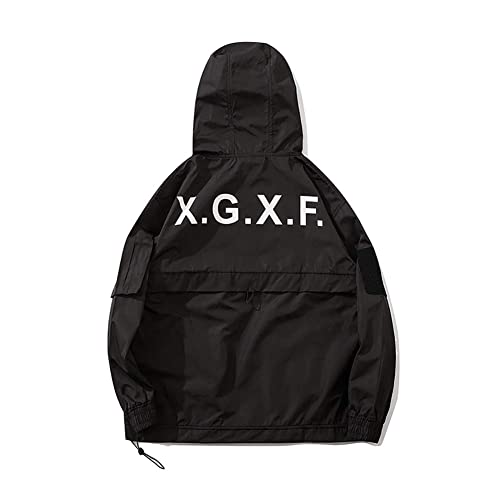 Image of Niepce Inc Japanese Streetwear Zip Up Windbreaker Jackets for Men