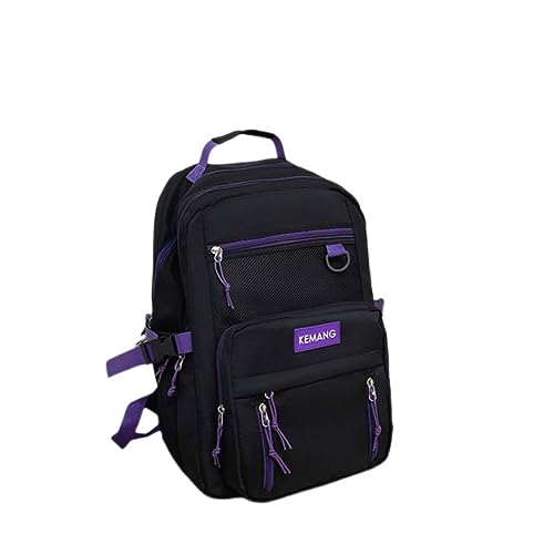 Sac à dos femme étanche en nylon avec de nombreuses poches style kawaii