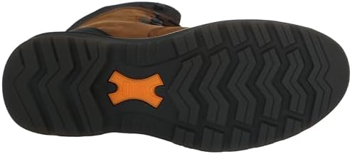 Ariat Mens Turbo Outlaw 8" CSA Waterproof 400g Carbon Toe Work Boot Barley Brown 10 | Image 3