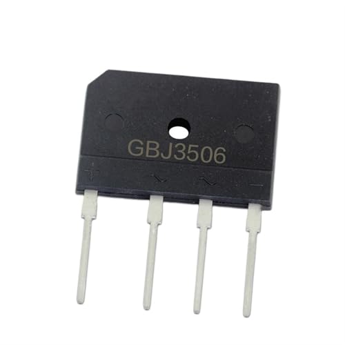 Rectificador de puente GBJ3506 de 35 A y 600 V, pack de 100 componentes electrónicos GBJ35J 1