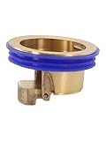 NEIQIUWING Floor-Drain-Ventil mit automatischem Öffnen/Schließen für Bad, Küche und Toilette, Kupfer, 45 × 42 mm