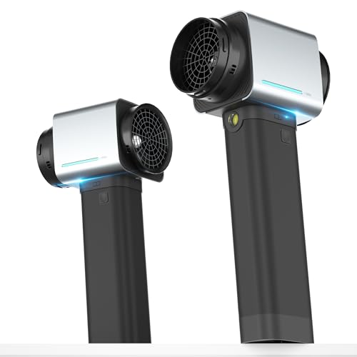 Turbo Car Dryer Blower 670CFM 750W 4-Speed LED Aluminum