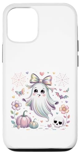 カワイイゴーストパステル ハロウィン かわいい スマホケース iPhone 12/12 Pro 用