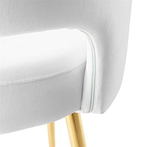 Modway Rouse Performance Velvet Dining Side Chair In White #TOP7