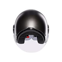 AGV - ETERES E2206, Motorrad Jet-Helmet, Unisex, Matt Asfalto Grey, M – Ansicht 5