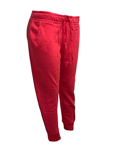 Victoria's Secret Pink Everyday Lounge Skinny Jogger Sweatpants Color Red New (Large) #TOP1