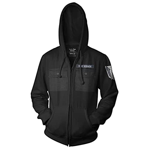 PUYYDS Popular de Primavera para Hombre, Moda de Anime Attack on