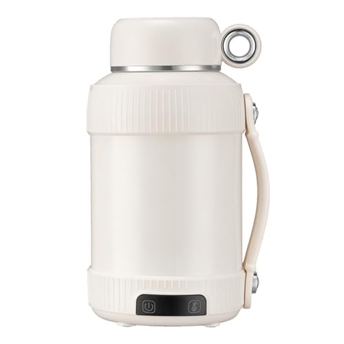 Kizare���������P�g�� �d�C�P�g�� �g ���@�r �ƒ�p �X�e�����X�� 1.2L ���^ ��d�W 6�i�K���x���� ��e�ʂŎ����^�тɕ֗� �R�[�q�[ �g�� �L�����v �o�� ���s�ȂǂɍœK�ł� (136*126*246mm,�z���C�g)