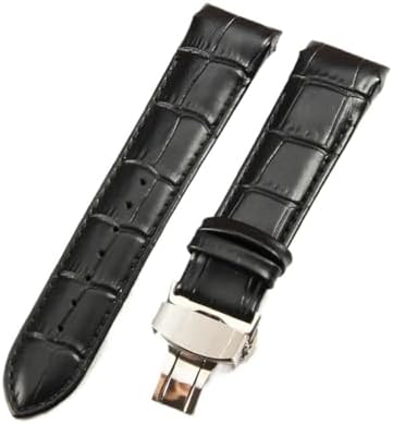 SDFFGHJ Genuine Leather Watch Strap Compatible with Tissot T035