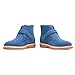 WEOOAR Men's Chukka Boots Casual Hiking Boot for men with Fashion Buckles (Blue, 13)