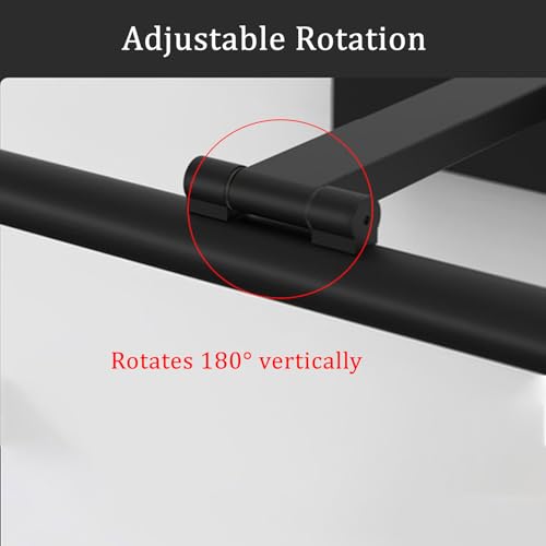 Lámpara espejo baño recargable LED aplique de pared giratorio premium 5
