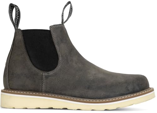 DieHard Colt Chelsea Boot, Full Grain Leather, Gray, Comfort Wedge Sole3