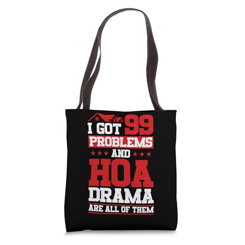 Bolsa Tote HOA Funny President para Dueños