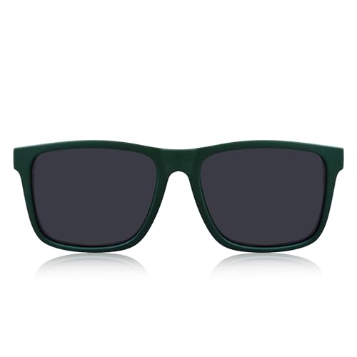 Image of Dervin UV Protected Polarized Square Sunglasses for Men and Women