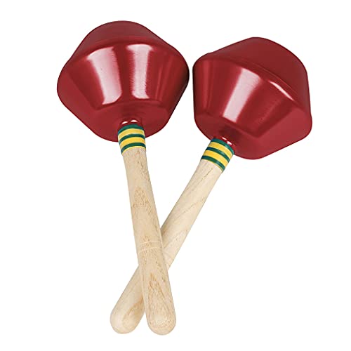 Maracas en bois hochet musical ludique, le cadeau de percussion idéal pour enfants