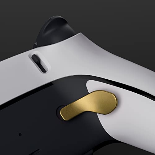 Image of eXtremeRate PS5 Edge Controller Metallic Hero Gold Replacement 4PCS Metal Back Buttons - BHPFD002