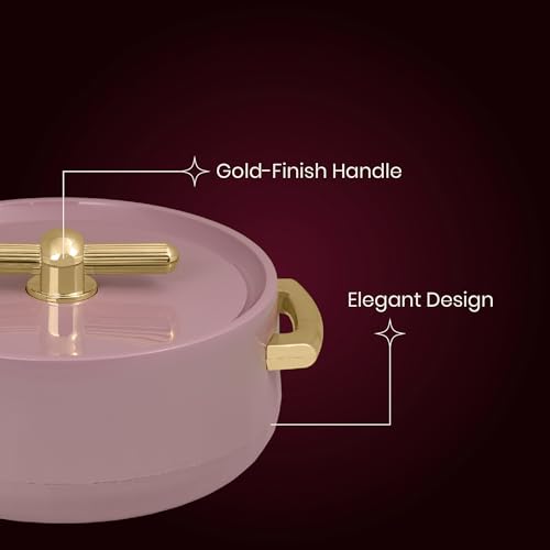 Image of SELVEL Elegance Casserole | Advanced PU Insulation | Elegant Design Hot Pot | Hot Case Keeps Food Hot & Fresh for Hours | Serve Chapati, roti, Biryani and More (Royal Purple, Set Of 2 (1200 Ml & 700 Ml))