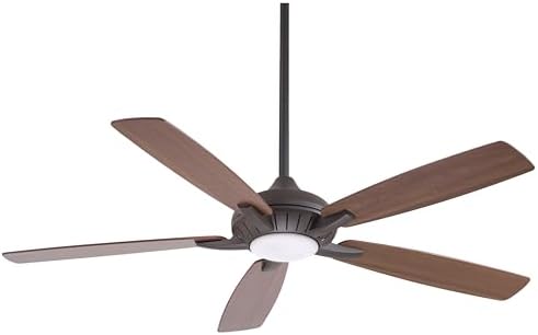 Minka Aire F1001-ORB Dyno XL 60" Ceiling Fan with LED Light & Remote, Oil Rubbed Bronze