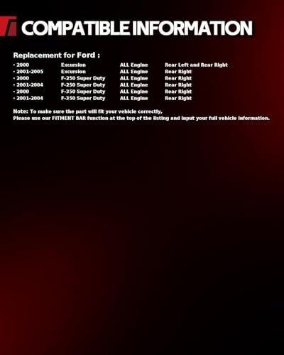 Image of Torchbeam Rear Brake Caliper for Ford 2000-2004 F-250 Super Duty, Ford 2000-2004 F-350 Super Duty, Ford 2000-2005 Excursion, Rear Left or Rear Right Caliper Replace # 18B4752