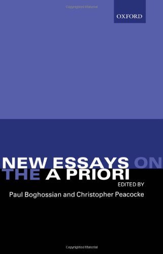 New Essays on the A Priori (English Edition)