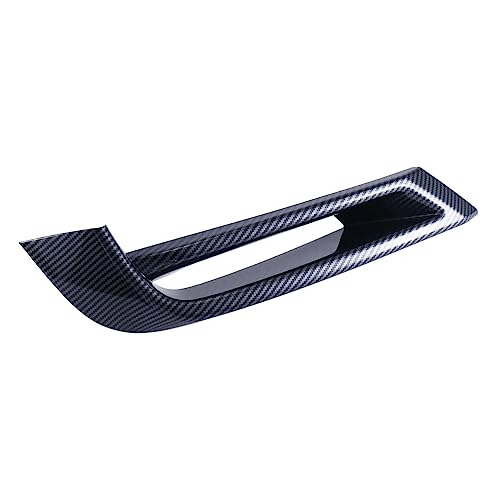 Cadre de phare antibrouillard HR-V carbone masque rayures calandre - 3