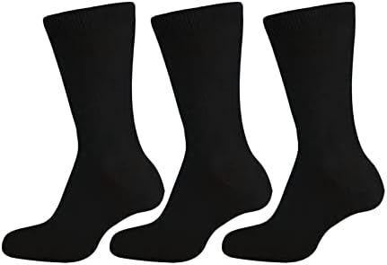 Boys Girls Children Ankle Socks - Back to School 6 Pairs Cotton Rich Plain Ankle Everyday School Uniform Socks For Kids
