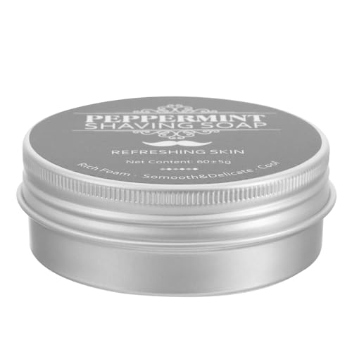 NOLITOY Jabón De Barba De Barba Para Hombres Jabón De De Menta Máquina De Afeitar Para Hombres Kit De Barba De Barba Razor Men Beard Soule Dark Shaver Jabón Barba Suminillo