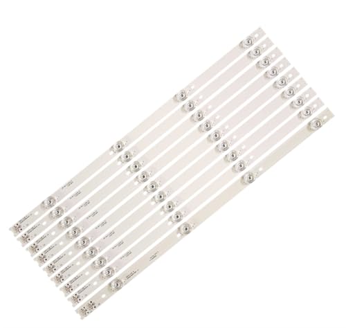 Lskjzzn Bande de rétroéclairage LED, 4 Lampes compatibles for TCL Thomson 55UC6586 55A950C 55A880C 55N3 55P3F 55P3-CUD 55HR330M04A5 V4 4C-LB5504-HR15J