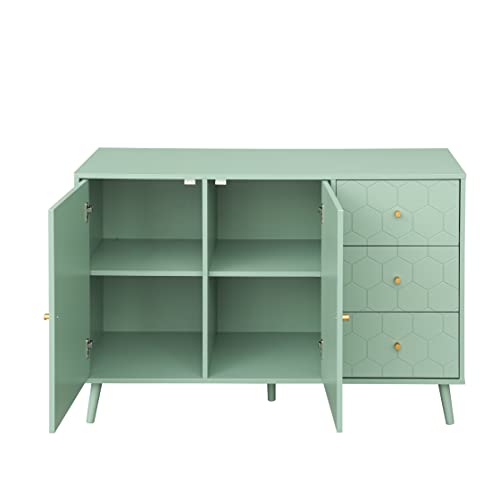 image for BTM Sideboard Buffet Cabinet, Kitchen Buffet Storage Cabinet with Door