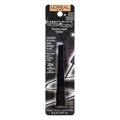 L'Oréal Paris Telescopic Precision Liquid Eyeliner, Carbon Black (Pack of 2) - Image 9