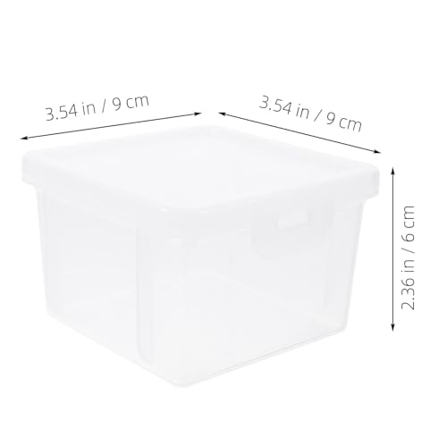 Caja protectora transparente para monedas 2 piezas miniatura 2