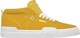 Emerica Men's Pillar Mid Top Vulc Skate Shoe, Burnt Orange, 11